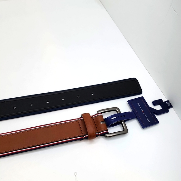 ⭐️TOMMY HILFIGER 💯 BROWN BELT, 42-44 XL - Picture 6 of 9